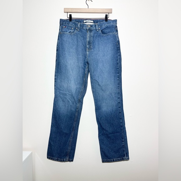 TOMMY HILFIGER Vintage Y2K Classic Fit Jeans Women’s Denim Pants 2000s | 12 - Picture 1 of 14